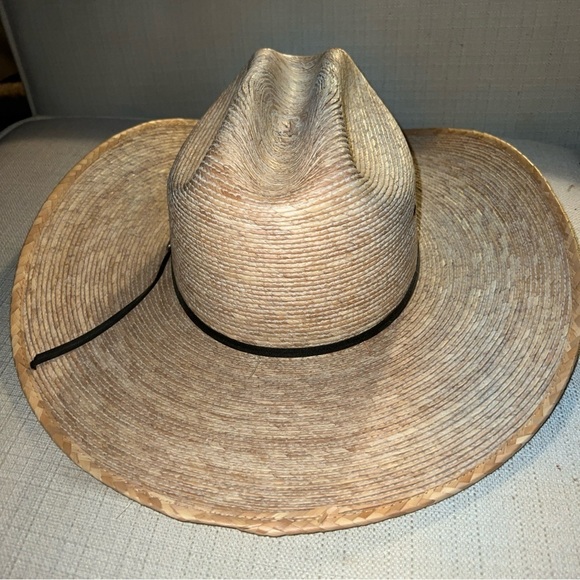 Justin Cowboy Hat 20X Straw Size 7 Mexico Milano Hat Co straw - Picture 4 of 9